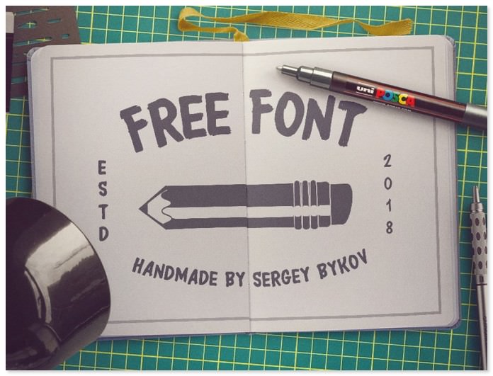 Free Font Brush