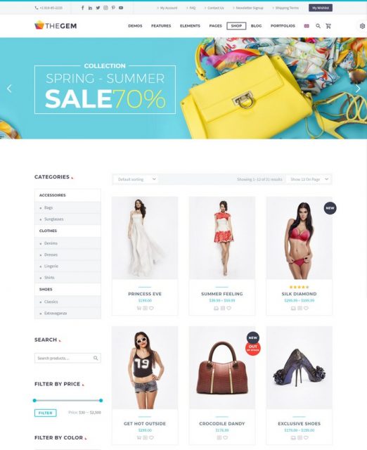 30+ Best E-commerce Bootstrap Website Templates 2020 - Templatefor