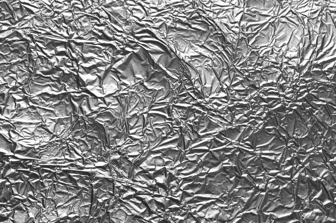 Aluminum Wrinkled Aluminum Foil Texture