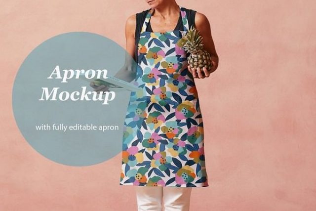 Download 22+ Stunning Apron Mockups For Clothing Brands 2019 ...