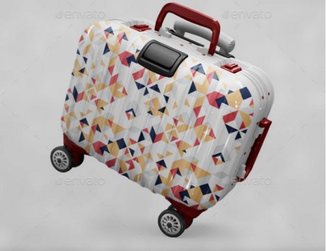 Bag Suitcase Travel MockUp
