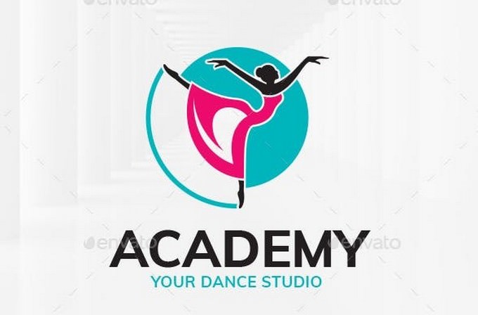 Dance Academy Logo Template