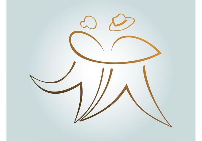 Dancing Couple Logo