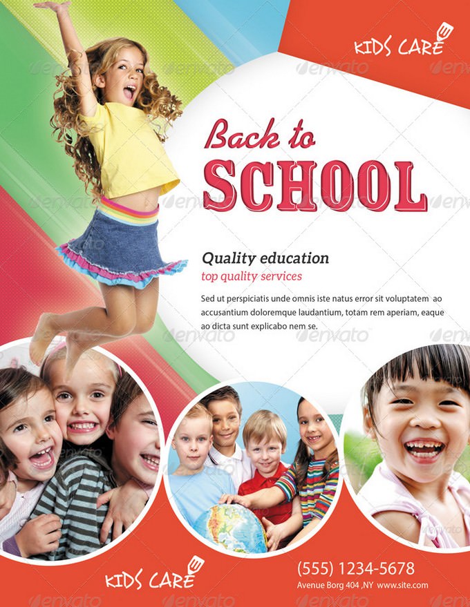 Kids School Daycare Flyer