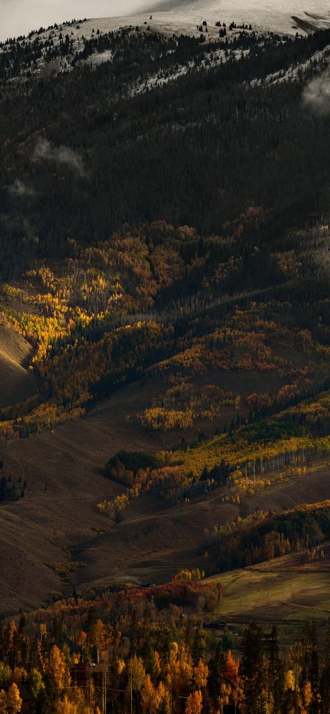 Mountain Autumn iPhone Wallpapers 1125 × 2436