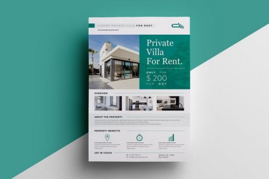 Real Estate Rent Flyer