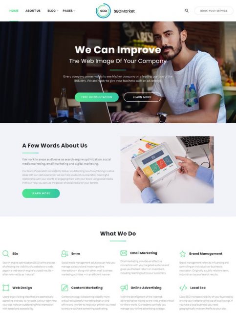 30+ Top Agency HTML5 Website Templates 2020 - Templatefor