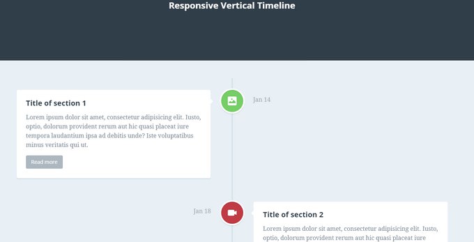 Vertical Timeline A PEN BY CodyHouse