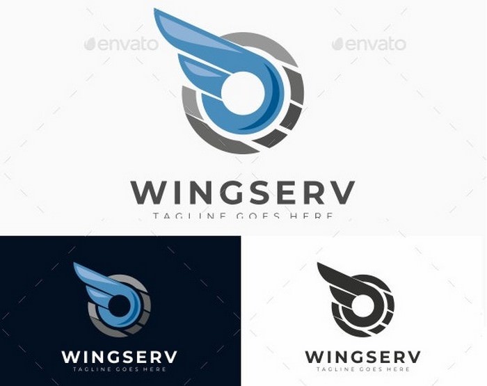 Wing Service Logo