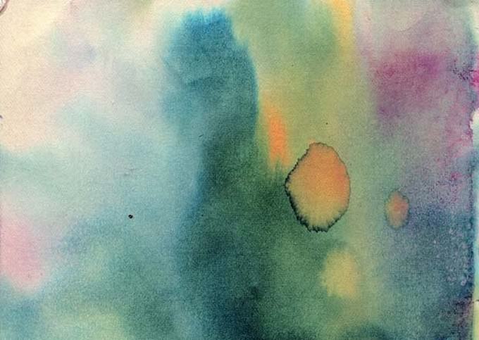 12 Watercolor Stained Paper Textures