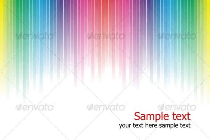 Abstract Rainbow Colours Background