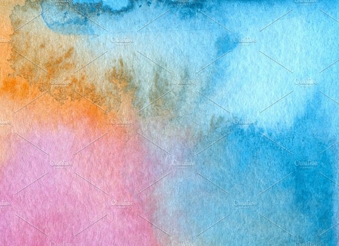 Abstract Watercolor Painting Background