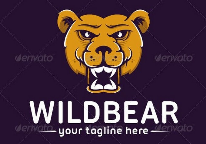 30+ Best Bear Logo Designs & Templates - Templatefor