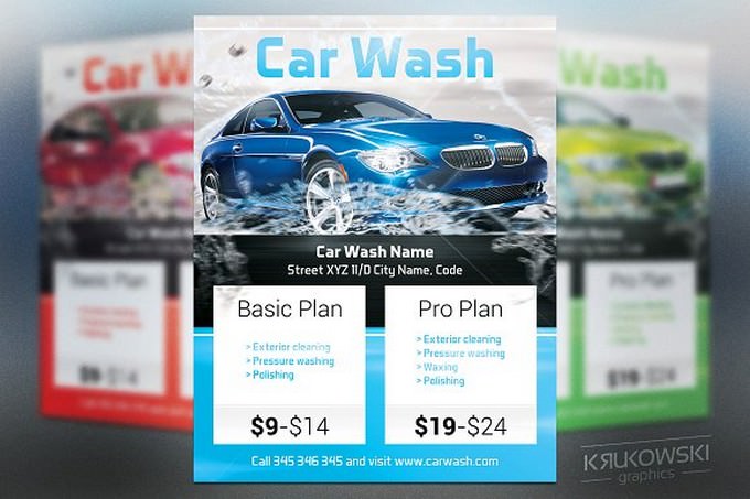Auto Detailing Flyer Template Free from templatefor.net
