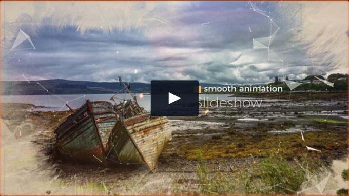 Cinematic Media Opener – After Effects Slideshow Template