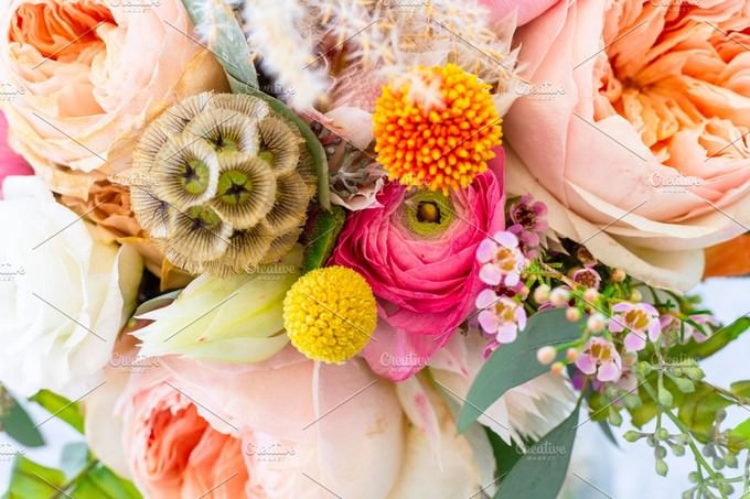 Floral Wedding Background