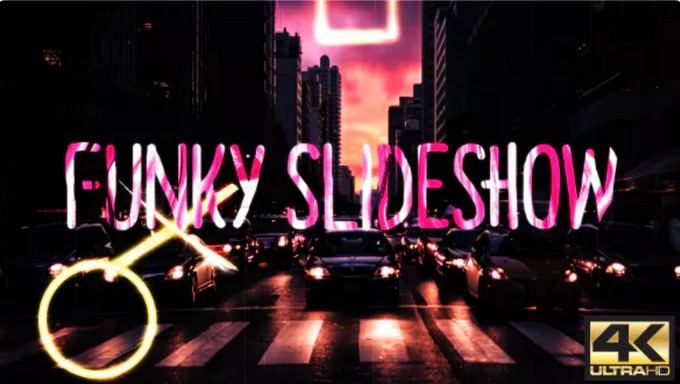 Funky – After Effects Slideshow Template