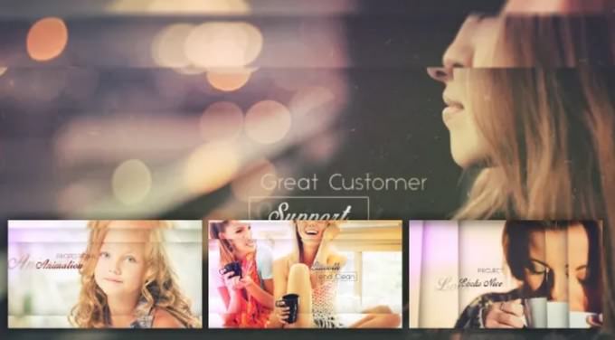 Great Customer – After Effects Slideshow Template