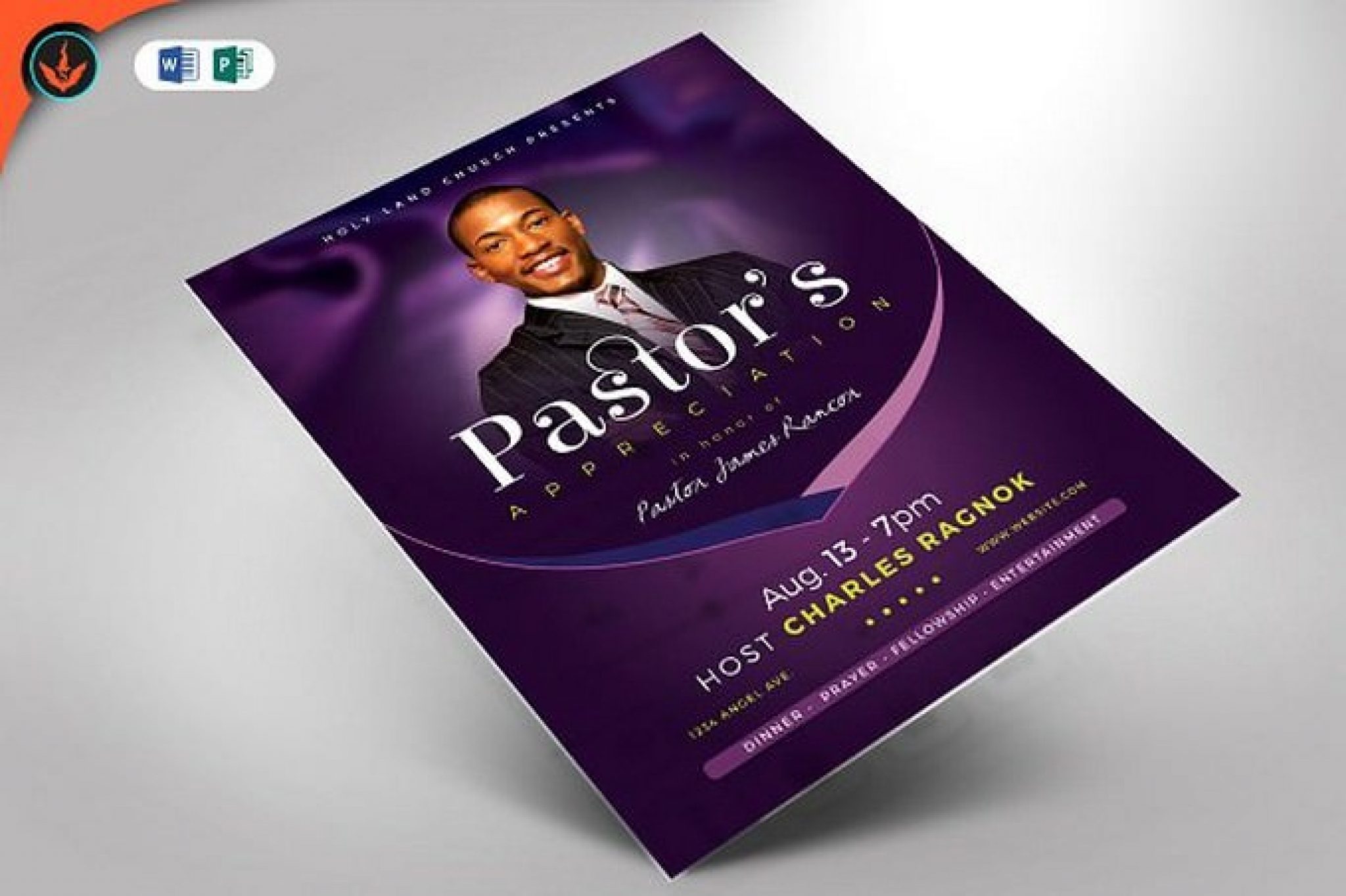20  Best Pastor Appreciation Flyer Designs Templates Templatefor