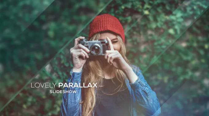 Lovely Parallax – After Effects Slideshow Template