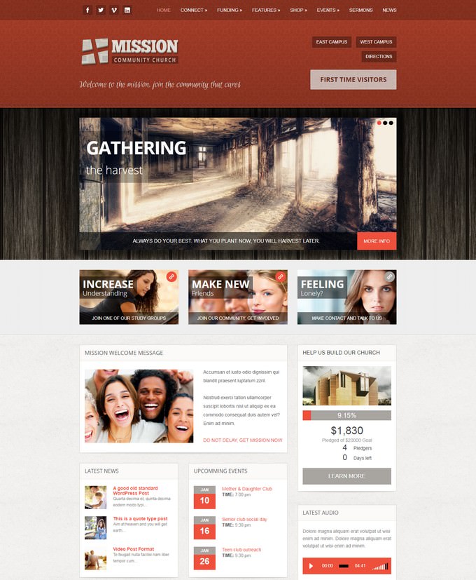 Mission - Crowdfunding and Commerce for Churches