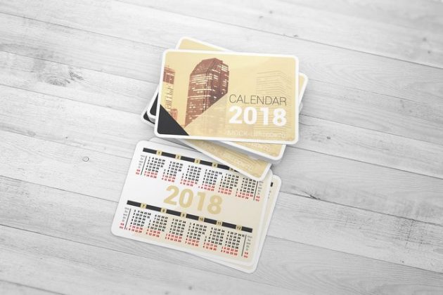 Download 45+ Calendar Mockup Templates For New Year - Templatefor