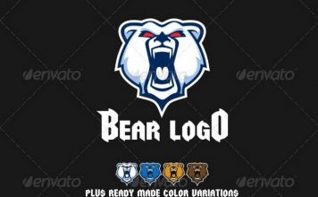 30+ Best Bear Logo Designs & Templates - Templatefor