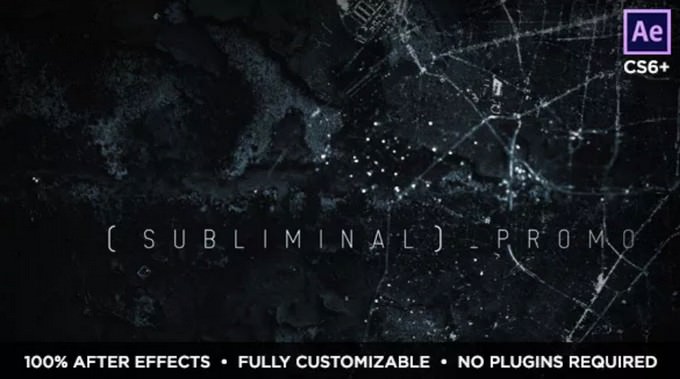 Subliminal – After Effects Slideshow Template