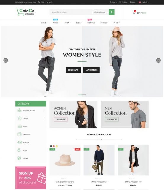 30+ Best Fashion WordPress Themes For E commerce Store 2019 - Templatefor