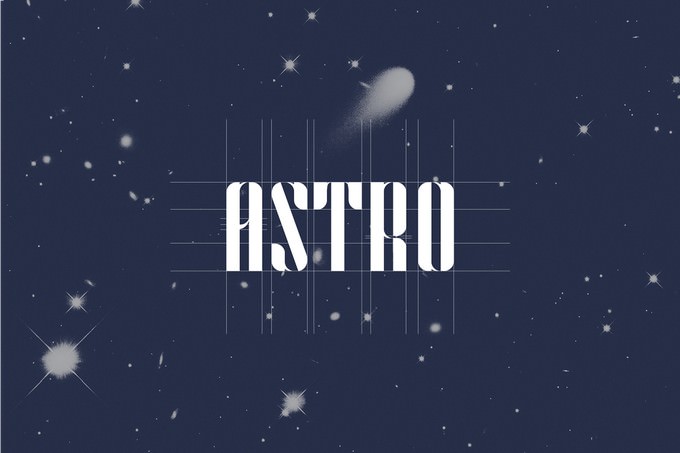 ASTRO · Free Modular Typeface