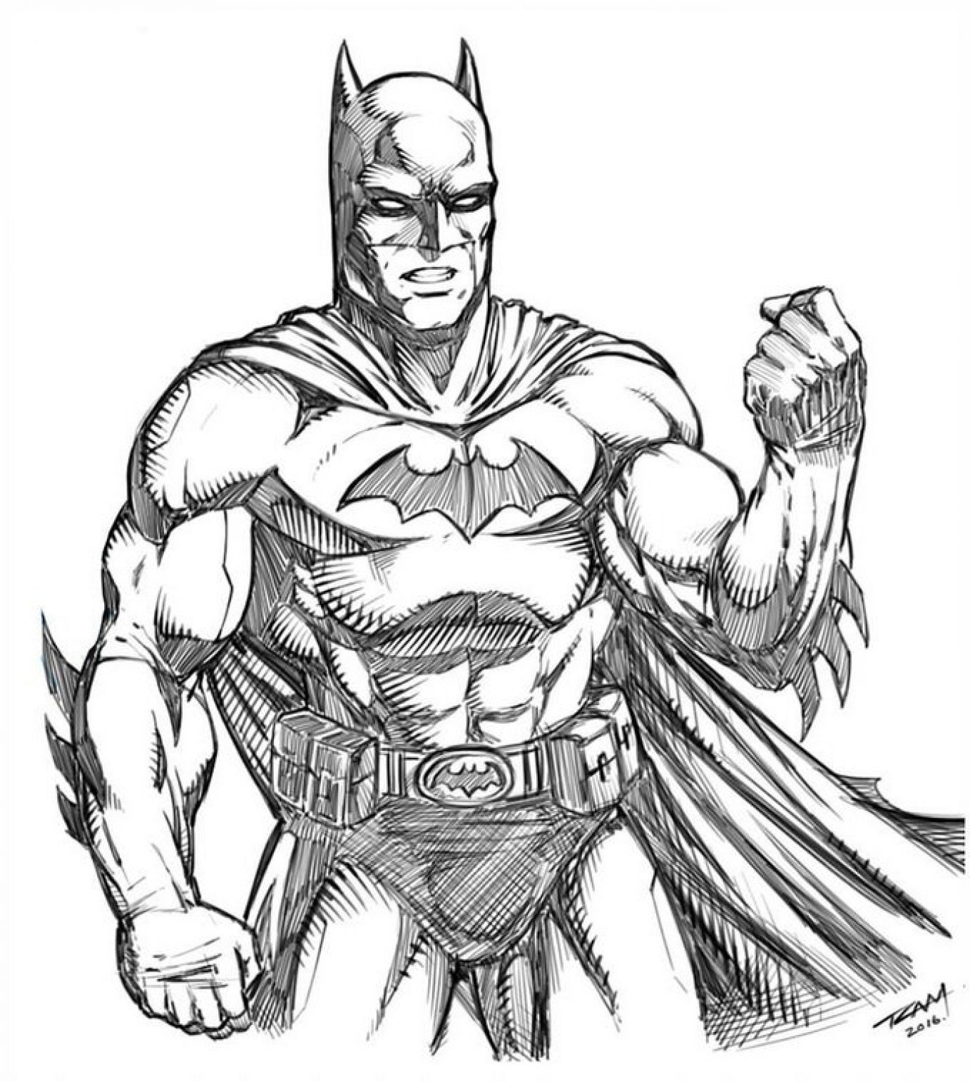 21+ Amazing Batman Drawings For Inspiration Templatefor