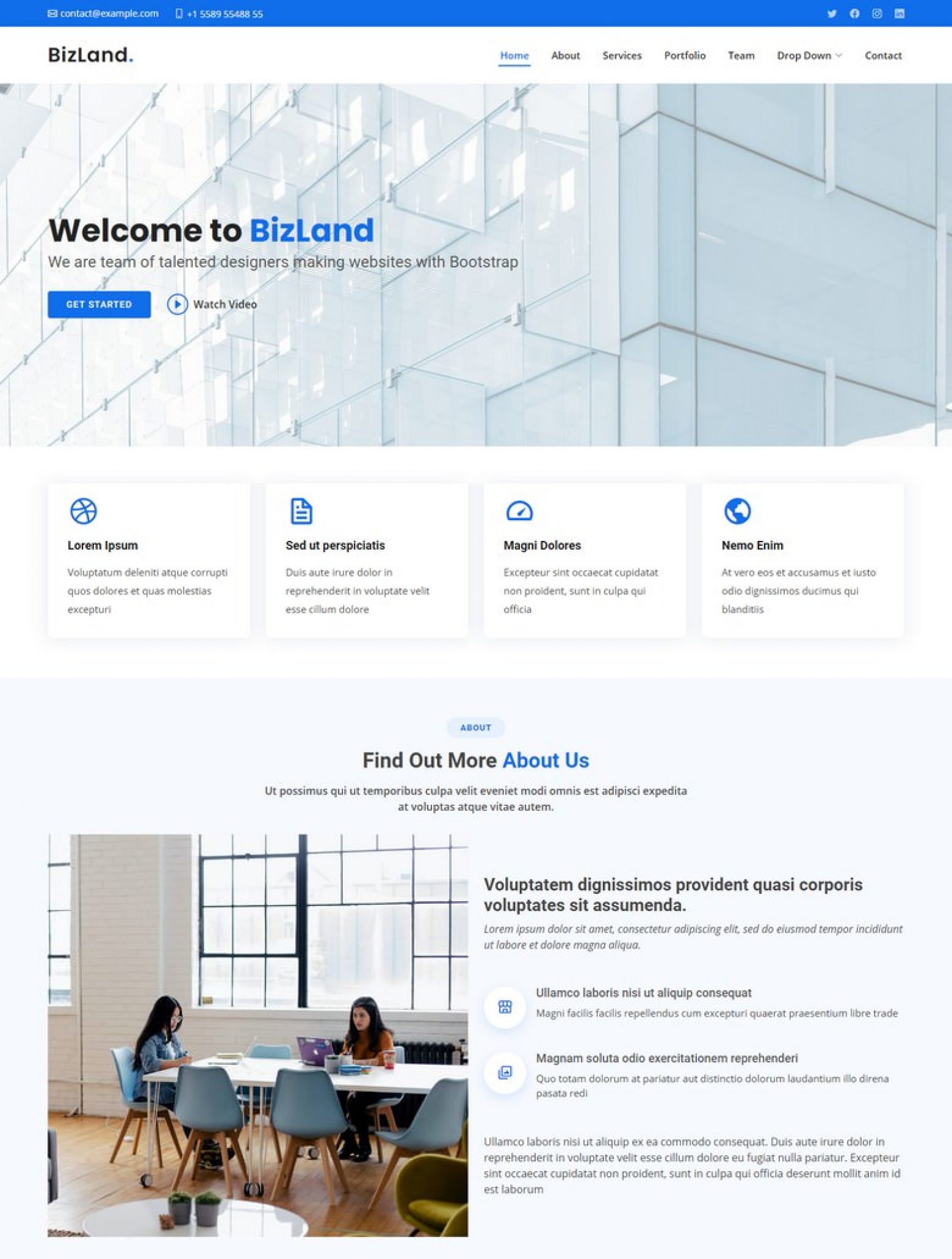 40-best-free-bootstrap-4-and-5-website-templates-2024-templatefor