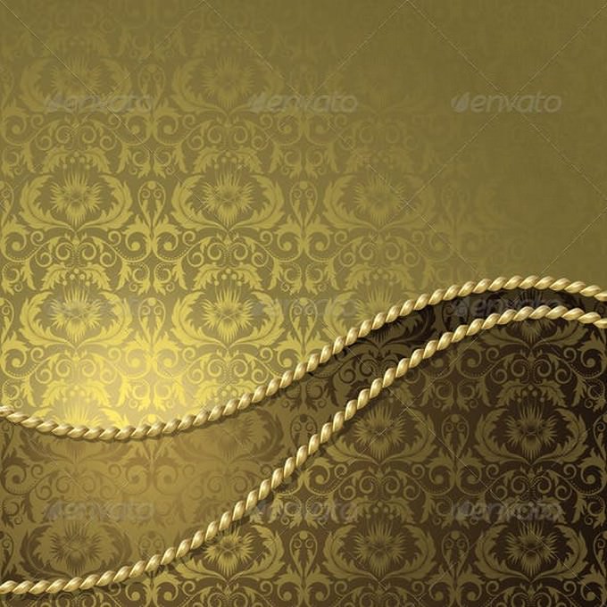 Brown And Gold Background