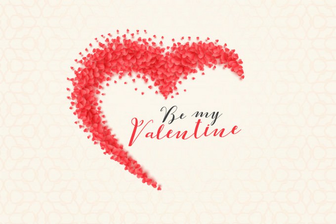 Creative Hearts Background Valentines Day