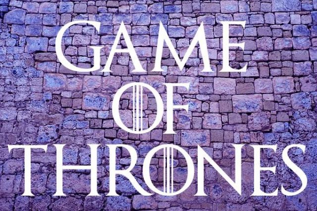 game of thrones font type