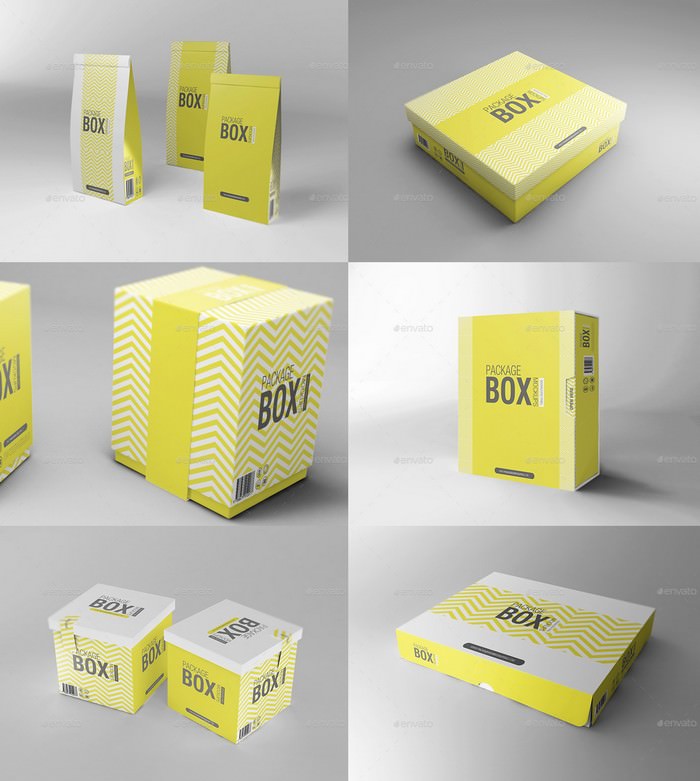 Package Box Mockups Vol3
