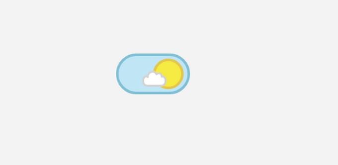 Pure CSS Day Night Toggle Swith