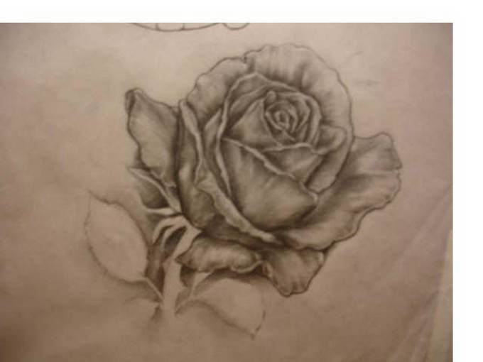 Rose Drawing By CHICANOCHOP