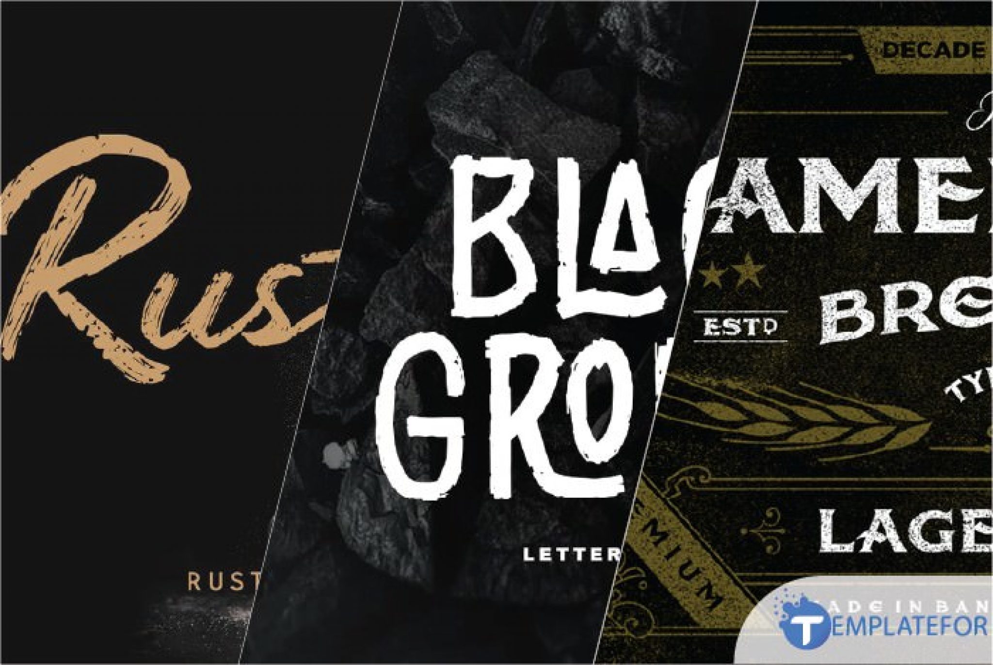 25 Best Rustic Fonts For Designers In 2024 Templatefor   Rustic Fonts 2048x1372 