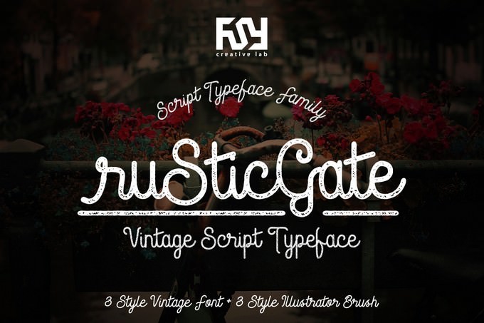 Rustic Gate Vintage Font