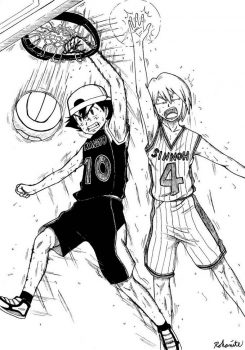 Satoshi's Basketball Drawing