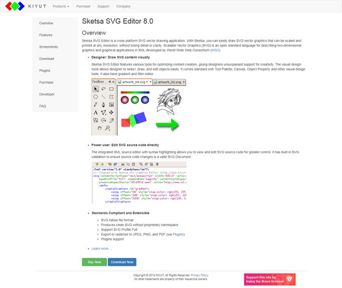 Sketsa SVG Editor 8.0