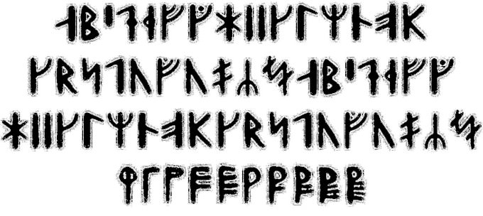 Yggdrasil Runic Viking Style Font