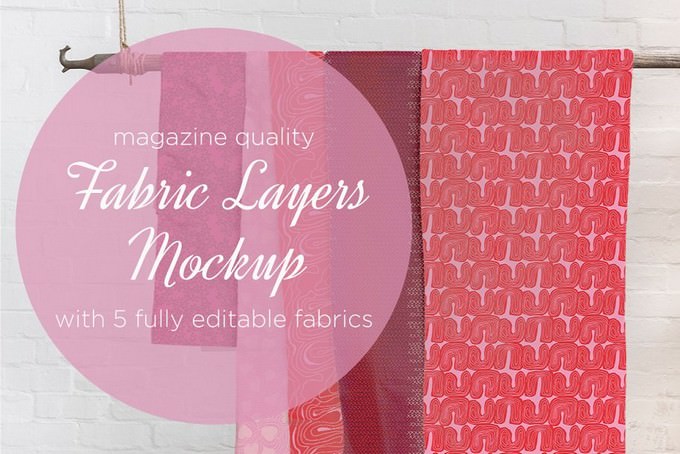 Fabric Layers Mockup