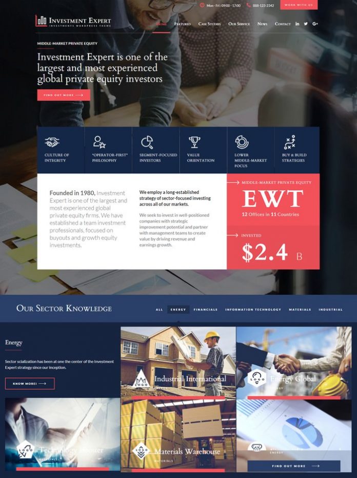 30+ Best Financial Website Templates 2020 - Templatefor