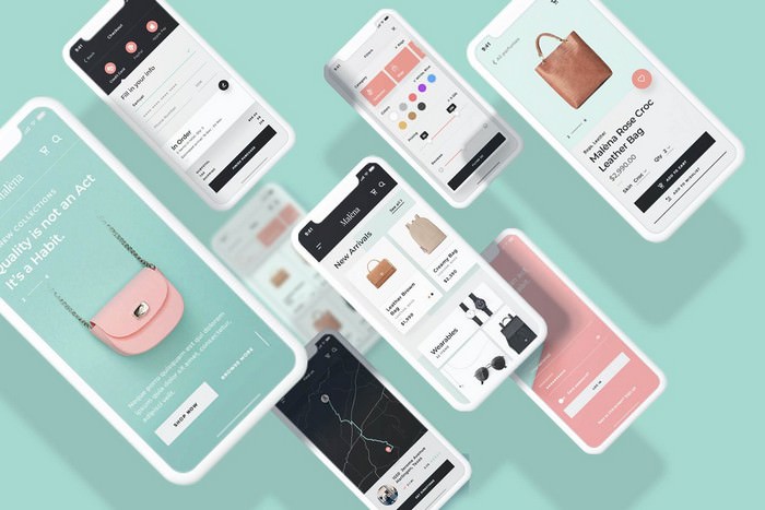 Malèna - iOS Shopping App UI Kit