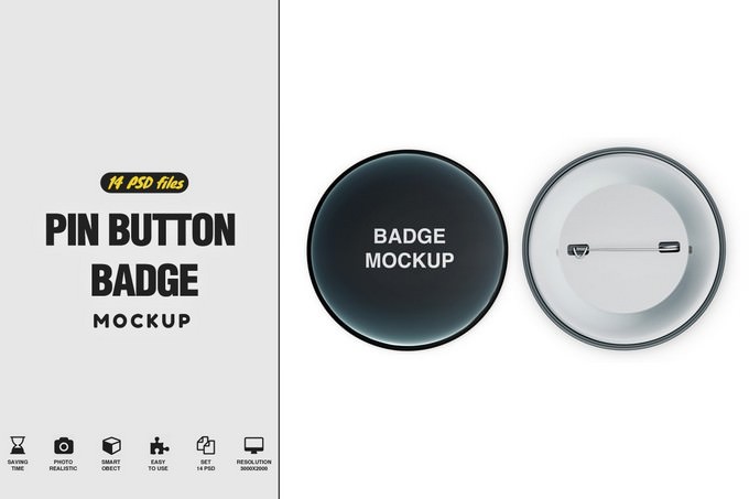 Download 22 Top Button Mockup Templates For Promotion Templatefor