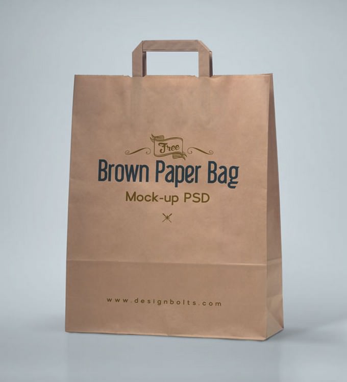 Brown Shopping Bag