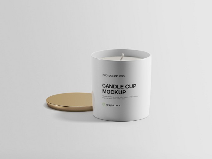 Candle Cup Mockup