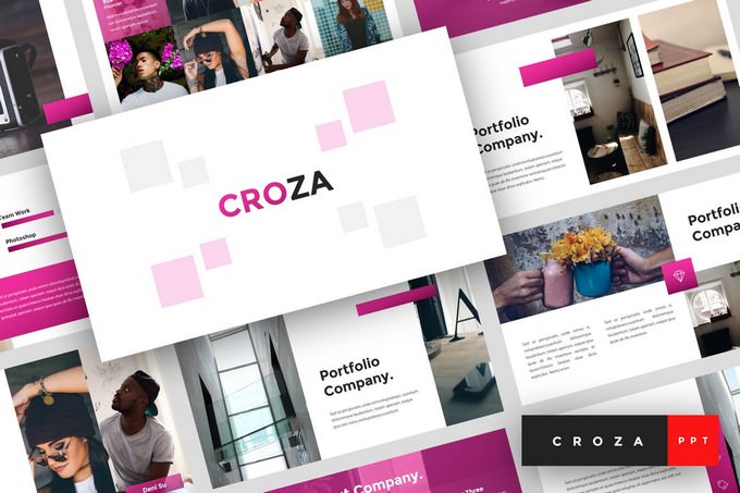 Croza - Creative PowerPoint Template